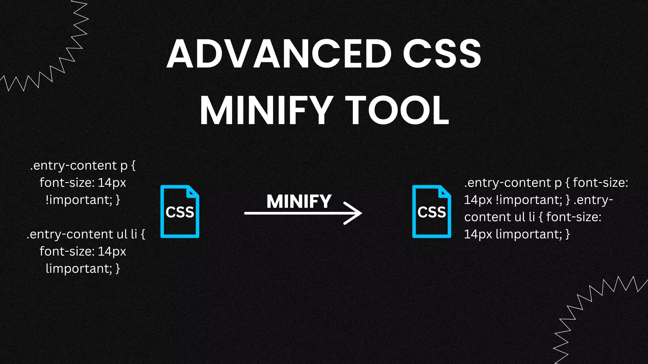 Free Advanced CSS Minify Tool Online